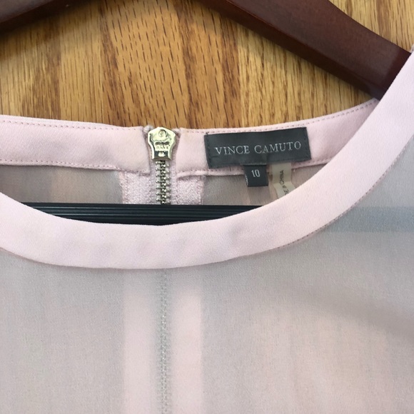 Blush Pink Vince Camuto Dress - Size 10 - Picture 3 of 7